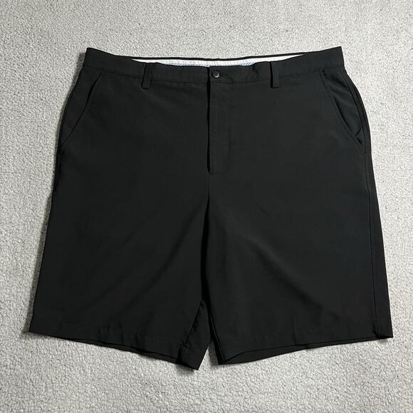 Footjoy Shorts Mens 42 Black Performance Golf FJ Chino Pockets Stretch - Picture 1 of 11